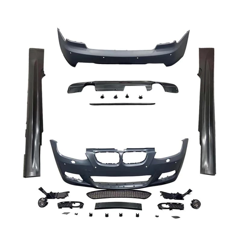 Suitable for 05-12 BMW E92 Modified M4 Body Kit 3 Series Two-Door E93 Convertible M3 Front Bumper Rear Bumper Kit Tail Diffuse