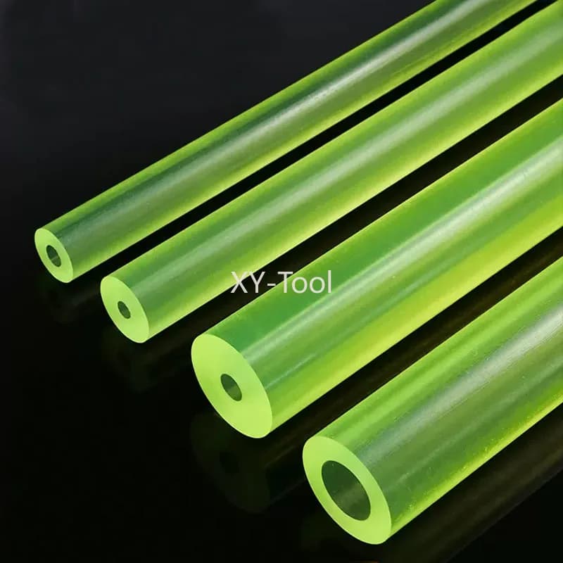 1 pz lunghezza 500mm asta in poliuretano aste cave tubo di plastica PU tubo elastico barra di gomma OD16/18/20/22/25/30/35/40/45/50/55/60mm
