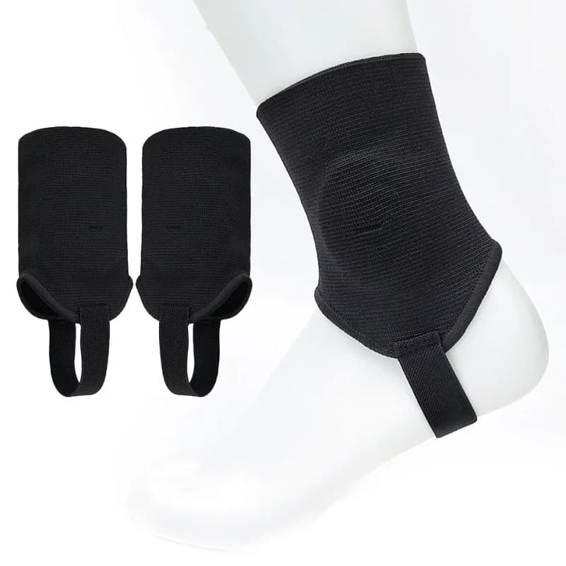 Supporto per caviglia (1 pezzo) - Fascia compressiva per caviglia - Ottimo per corsa, calcio, sport - Aiuta a gestire stiramenti, tendinite, dolore