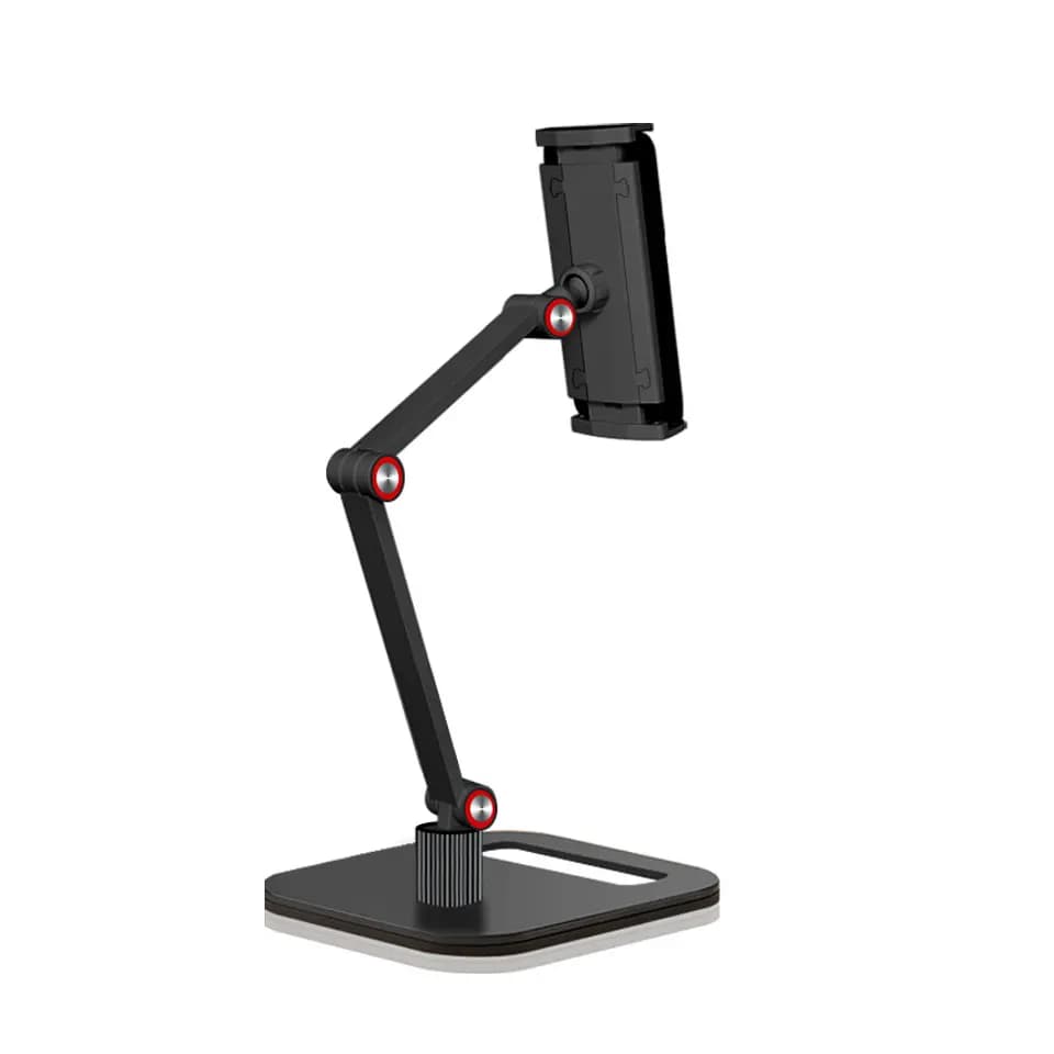 New Arrival Foldable Portable Tablet Support Phone Design Double Arm Support for Rotating Screen Support for Office Desktop Monitor