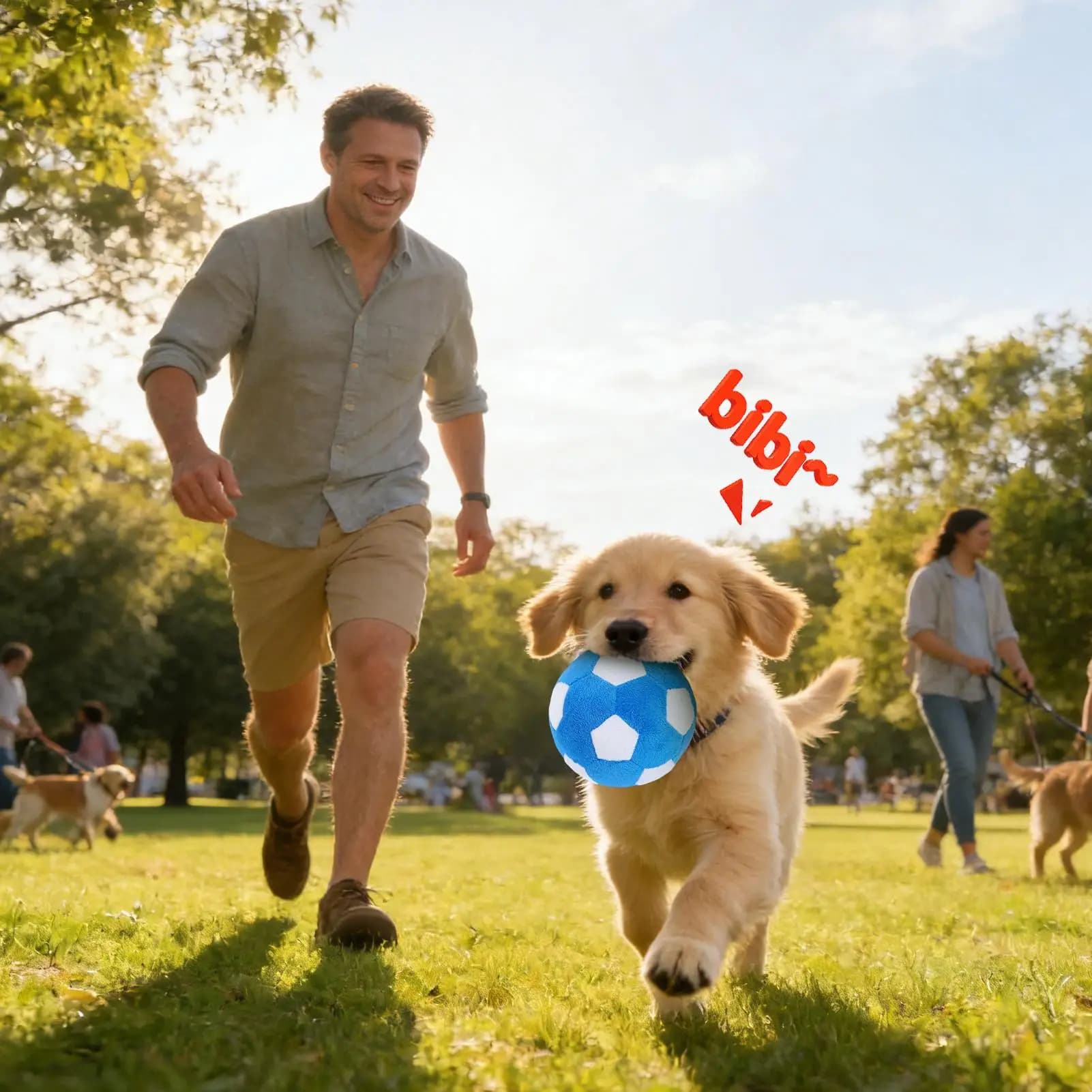 Dog Toy Soft Chewing Game Plush Soft Squeaky Balls Soccer Ball For Dogs For Indoor Outdoor Play Teething Enrichment Puppy Large