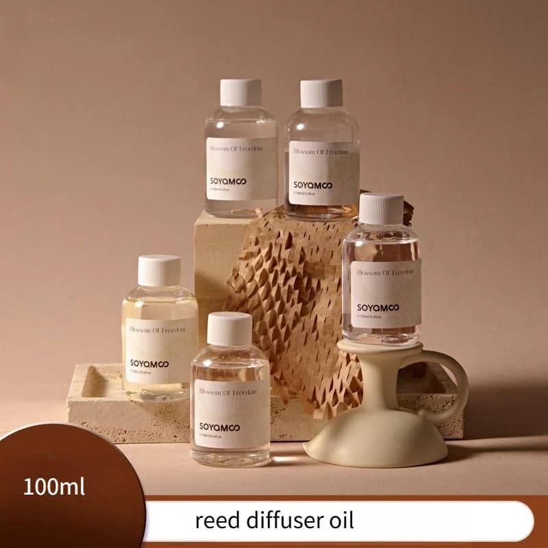 Reed Diffuser Aroma Oil, Home Fragrance Refill, Gardenai, Zen Tea,100ML