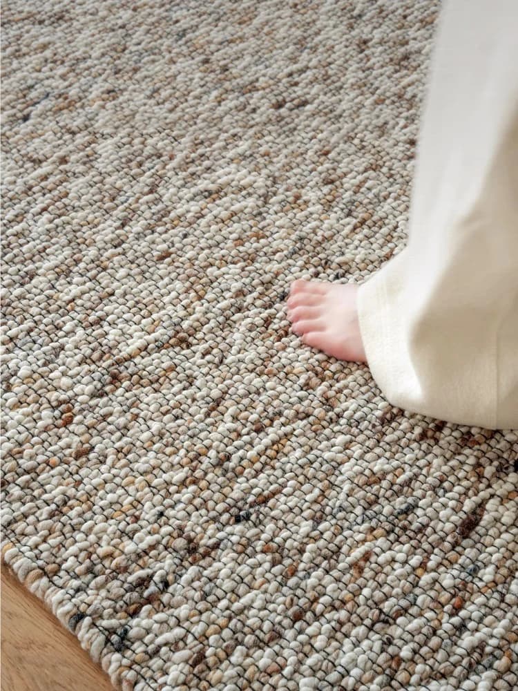 New Natural Wool Mat Mano Fabric, Luxurious Living Room Mat, Sofa & Table Mat, Simple Single Bedroom Carpet