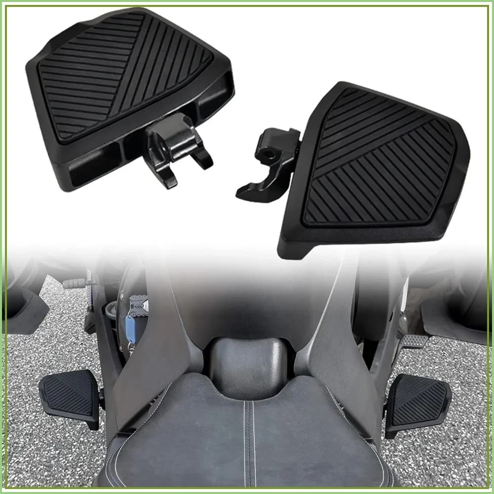 Wider Larger Brake Pedal for Ryker, Extended Foot Rest Peg for Can-Am Ryker 600 900 Sport & Rally Edition All Models Accessories