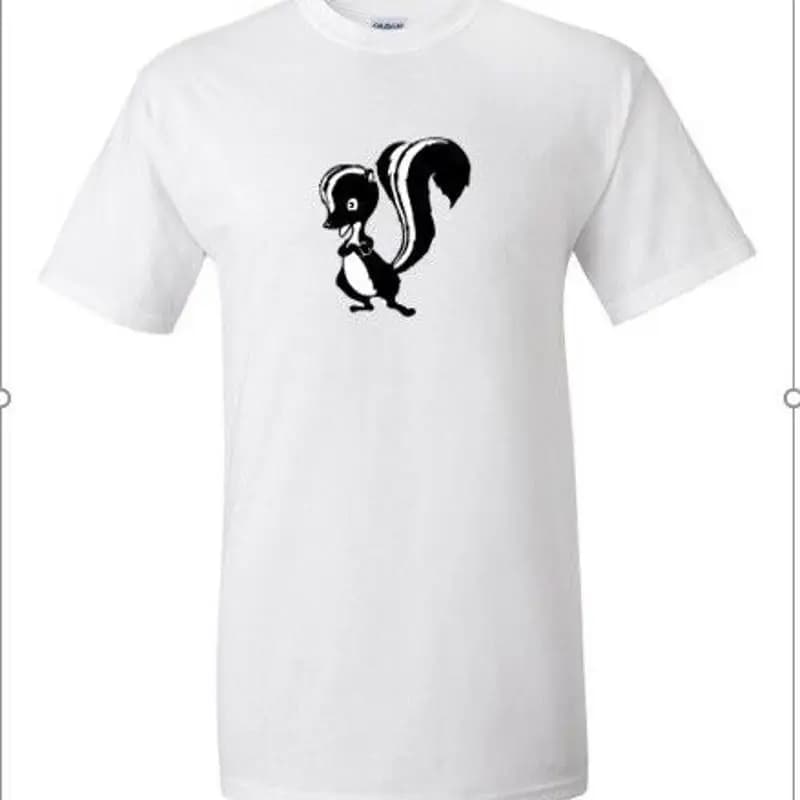 Skunk Works White T Shirt Black S M L XL 2XL 3XL 4XL 5XL Cotton skunkworks