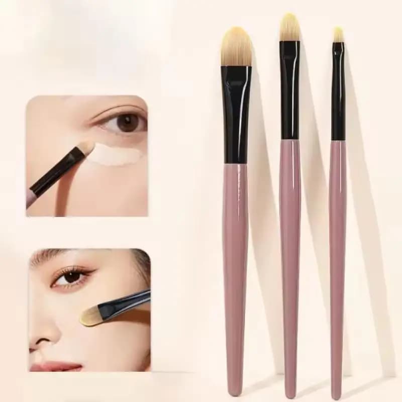 1/3Pcs Ultra-thin Foundation Concealer Brush Face Makeup Brus Contour Brushes Brush Makeup Tool
