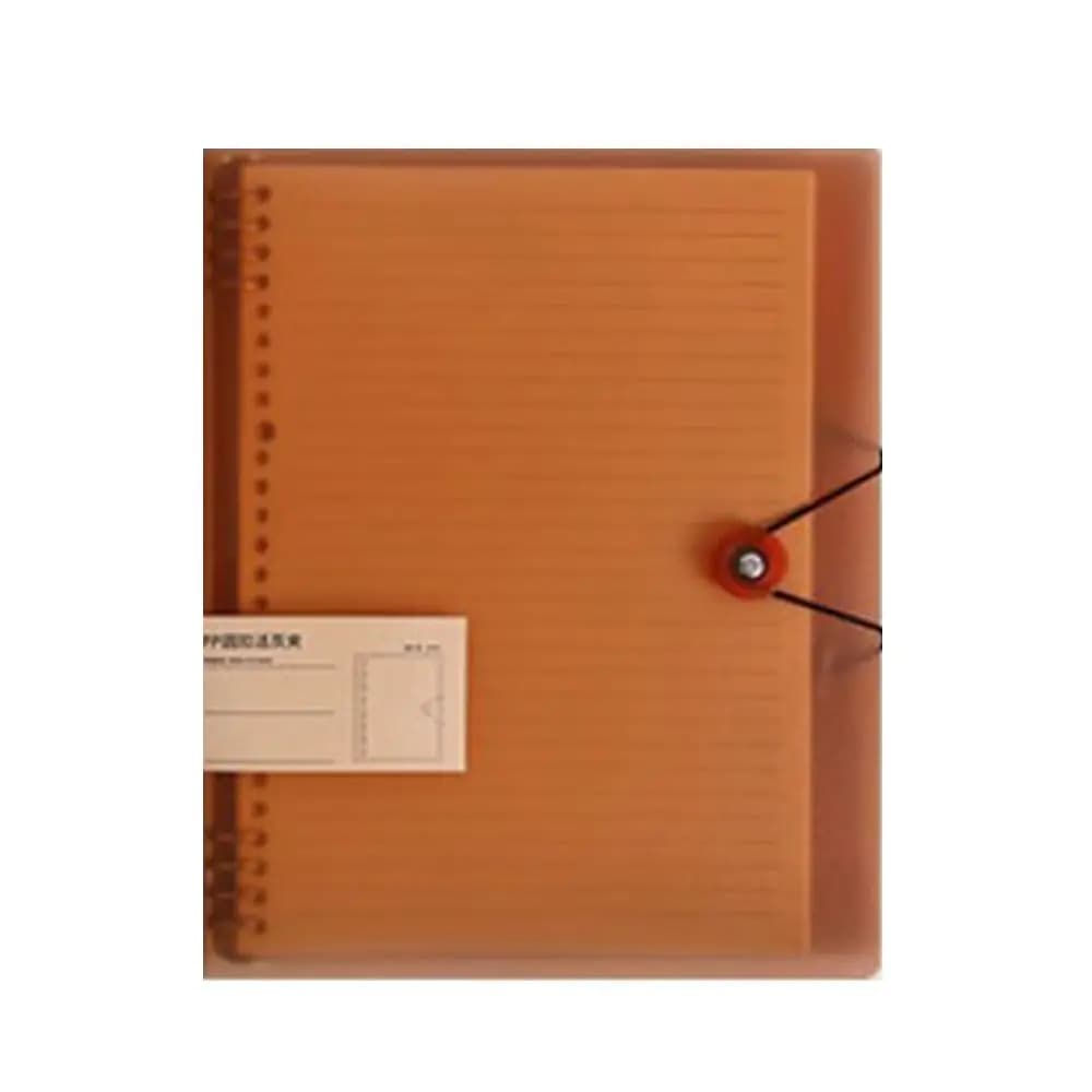 Copertina Interna per Raccoglitore A5/B5/A4, Copertina per Quaderno Fai-da-te, Copertina Trasparente per Quaderno a Fogli Mobili, Copertina per Cartella A4 a 8 Fori
