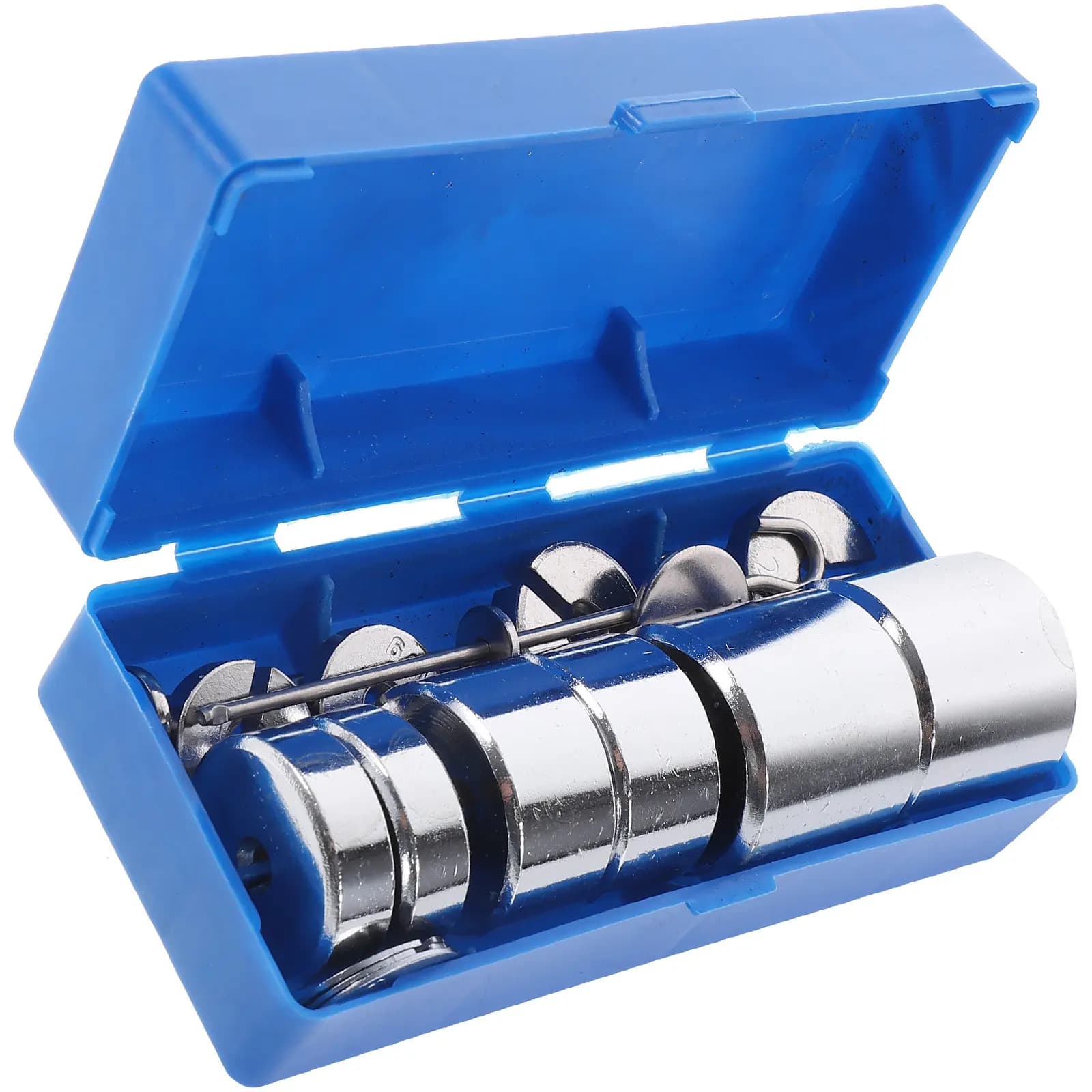 Stainless Steel Bearing Set Scandalates for Laboratory, Physics Experiment Tool, Weight Plates for Scientific Teaching