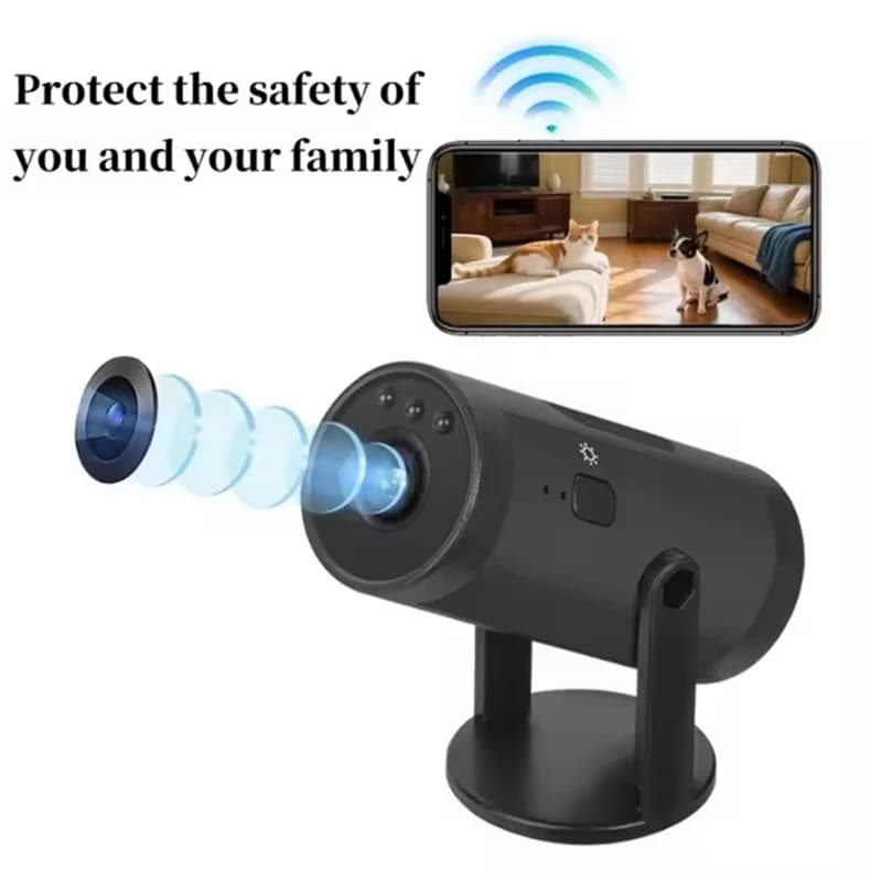 Mini telecamera WiFi Sicurezza interna Sorveglianza di sicurezza Baby monitor Videocamera per visione notturna Cam IP Videoregistratore audio-ELEC