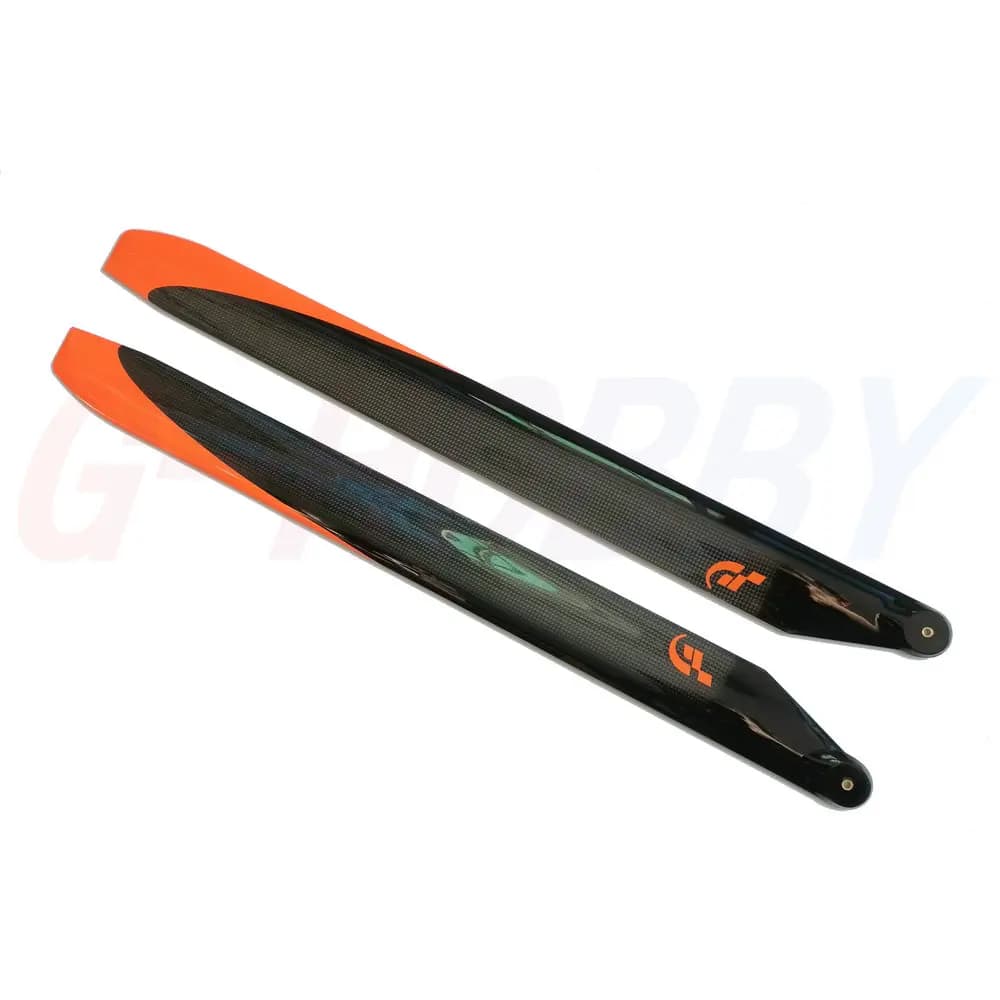 Nuove Pale del Rotore Principale in Fibra di Carbonio da 690MM, Elica da 106MM per Accessori RC, per Elicottero RC