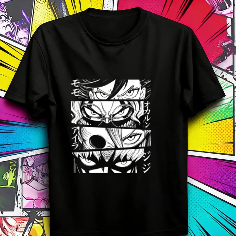 Dandadan cotton t shirt men Graphic Pop Culture anime Classic Retro 80s t shirt Comfortable anime women Pop Culture University