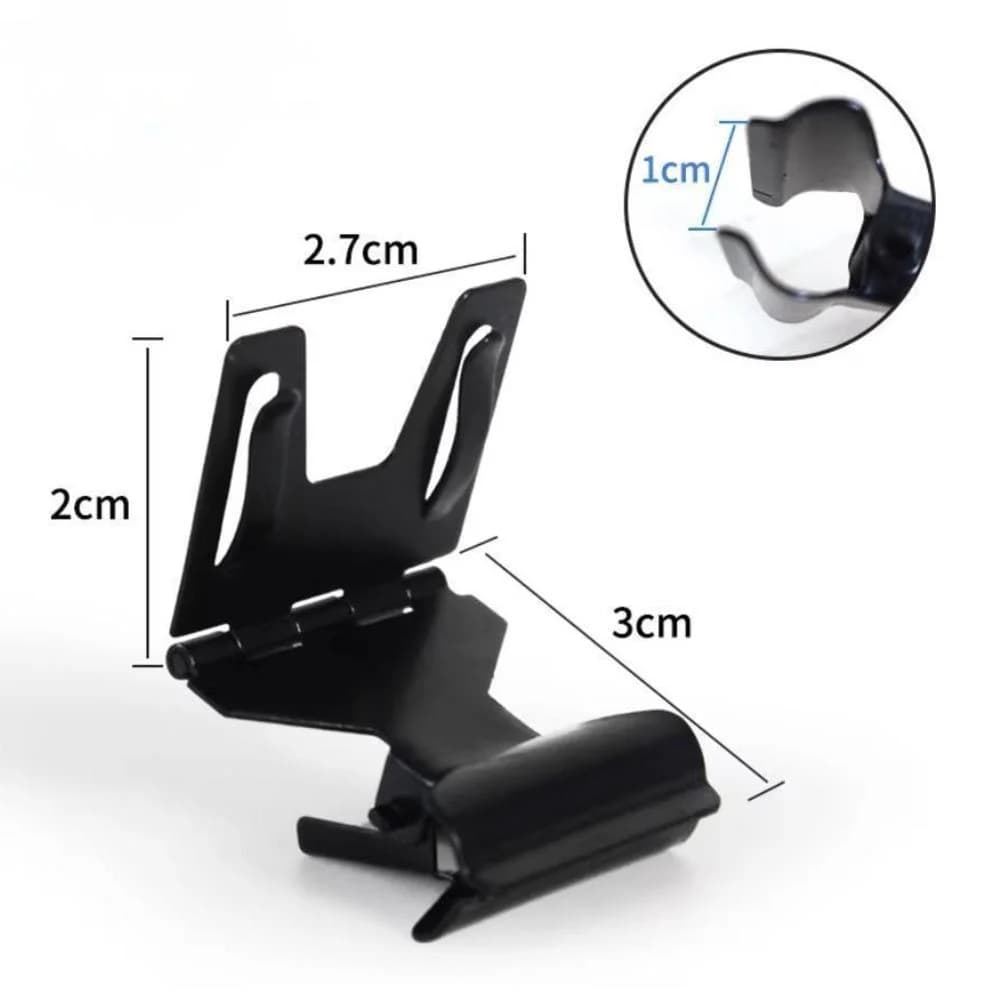 10 Pezzi Porta Cartellini Prezzi in Metallo con Clip, Espositore per Etichette e Cartellini