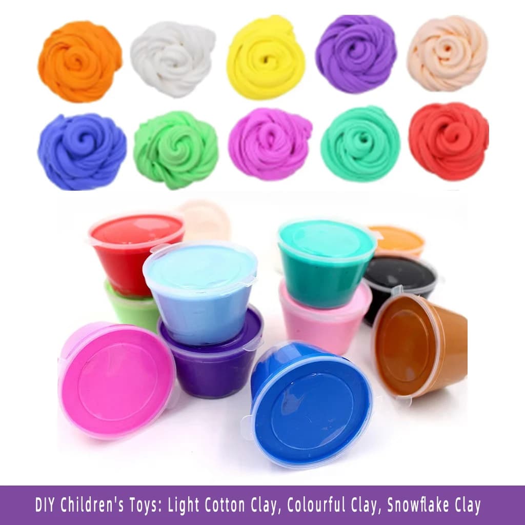 Kit Slime Profumato HJ per Bambini - Slime Solido Morbido Non Appiccicoso, Regalo per Feste, Giocattolo Antistress per Ragazze e Ragazzi, Compleanno
