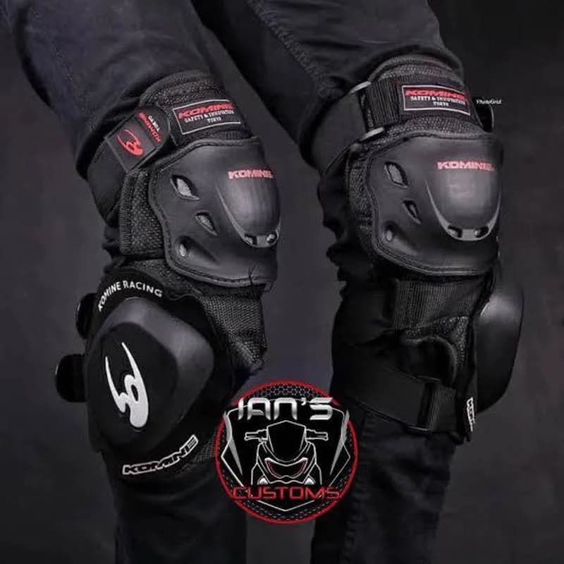 Komine ginocchiera protezione SK-652 protezione del piede ginocchiere moto cursore anti-caduta protezioni del ginocchio moto Track knight ighway