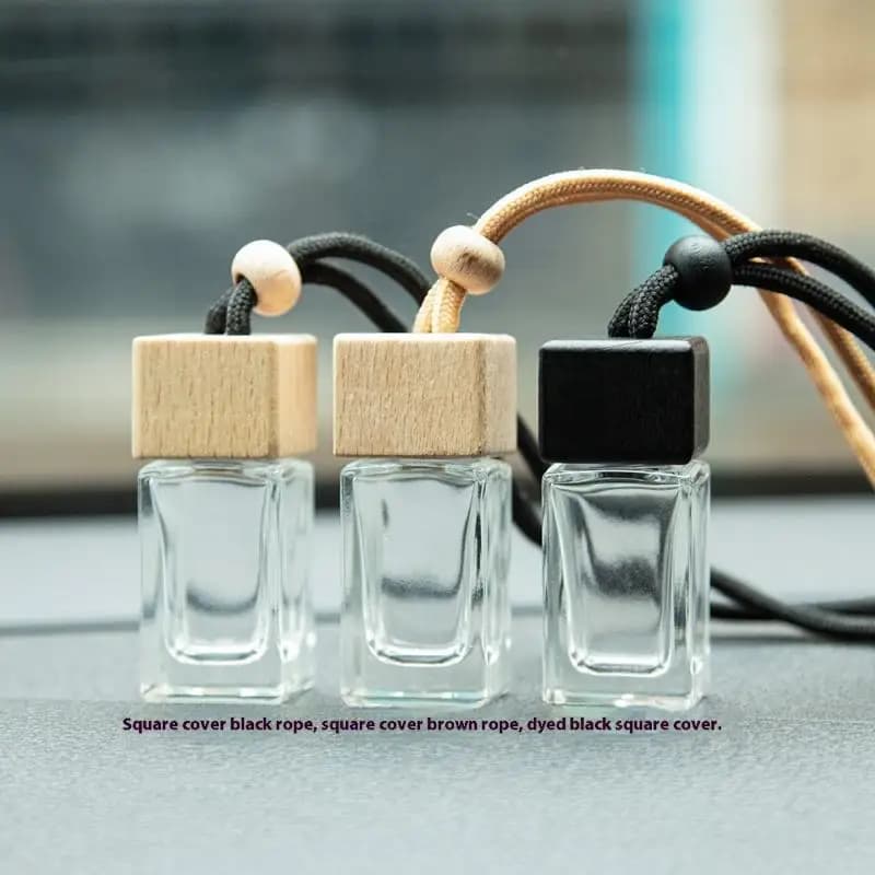 Ciondolo vuoto Profumo automatico Mini Bottiglie di profumo Bottiglie di vetro Aromaterapia Contenitore di olio essenziale Diffusore sospeso Decorazione automatica