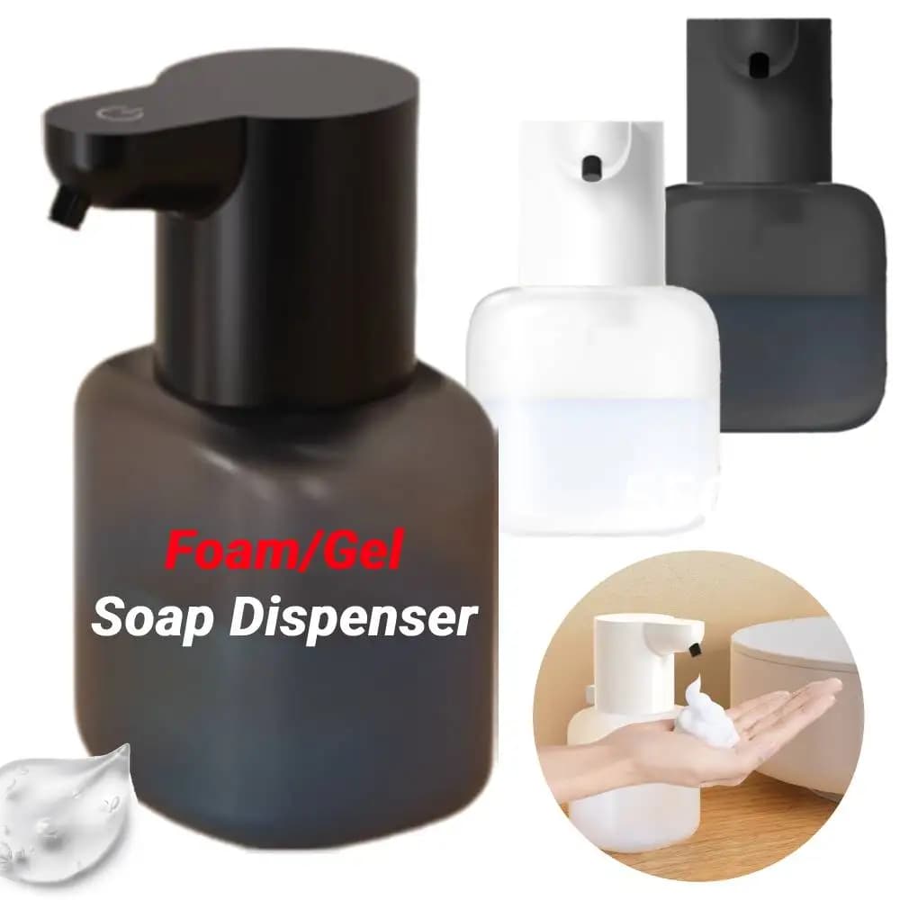 Dispenser automatico di sapone da 550 ml Dispenser di sapone gel in schiuma ricaricabile USB Dispenser elettrico di disinfettante per le mani per cucina Bagno