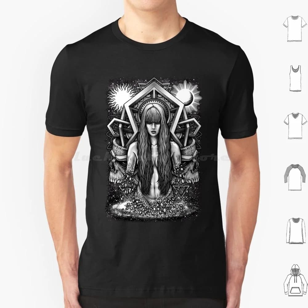 Winya No. 41 T Shirt 6xl Cotone Cool Tee Carino Horror Tv Cultura pop Donne Scheletro di sangue Osso Crudelia Ragazza Sexy Pinup Reborn