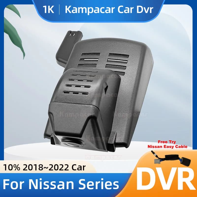 Kampacar NS09-1K 1080P Wifi Car Dvr Camera Dash Cam For Nissan LANNIA Sylphy Zero Emission Tiida 2018-2022 10% Cars Dashcam