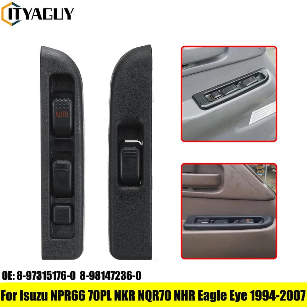 8973151760 8981472360 Interruttore Elettrico Principale per Finestrini Isuzu NPR NPR66 70PL NPR-HD NQR NQR70 NRR NKR QKR Elf Giga Eagle Eye MTB
