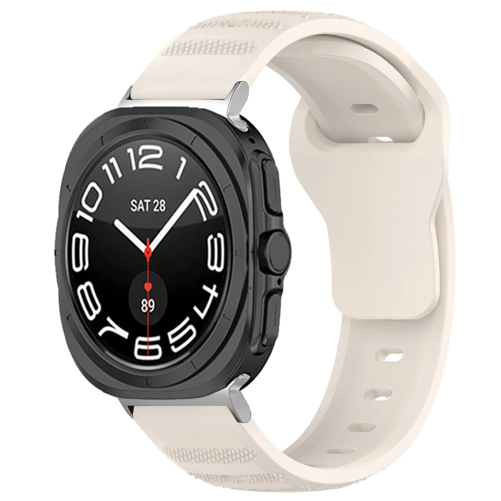 Silicone sportivo per Samsung Galaxy Watch 7 ultra strap 47mm accessori wristband correa bracciale Galaxy Watch ultra Band 47mm