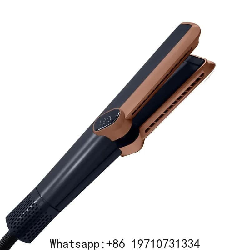 Asciugacapelli Professionale 2in1 con Funzione Arricciacapelli, 106.000 RPM, Aria Secca, Anioni, Portatile, per Capelli Bagnati e Asciutti