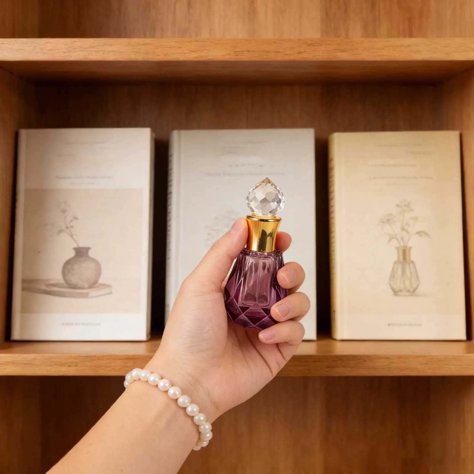 6Ml Refillable Essential Oil Dropper Bottle Crystal Portable Travel Size Empty Perfume Container Leakproof Aromatherapy Refill