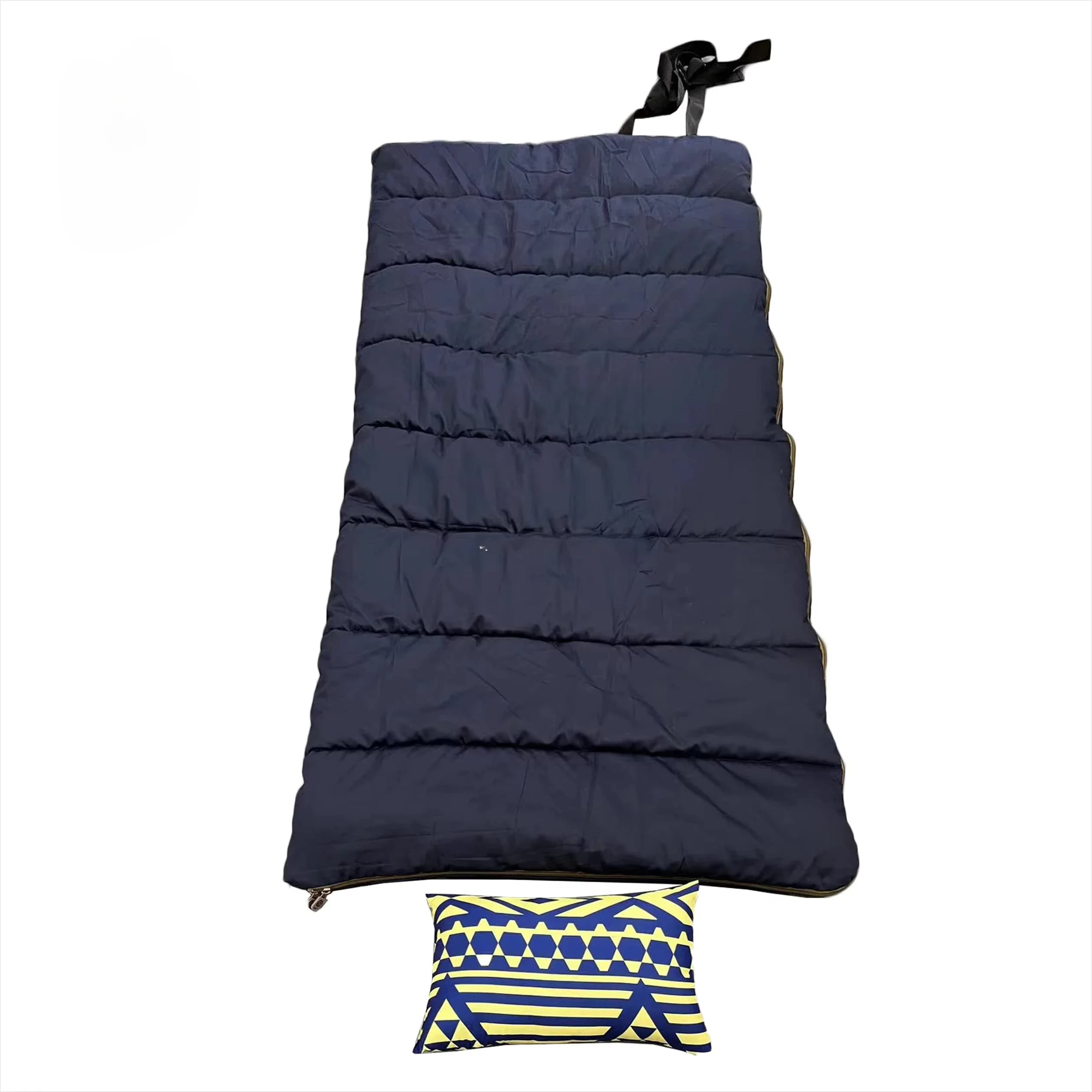 - Camping hunting fur bag for 10 degrees Cars 100% cotton canvas sleeping bag.