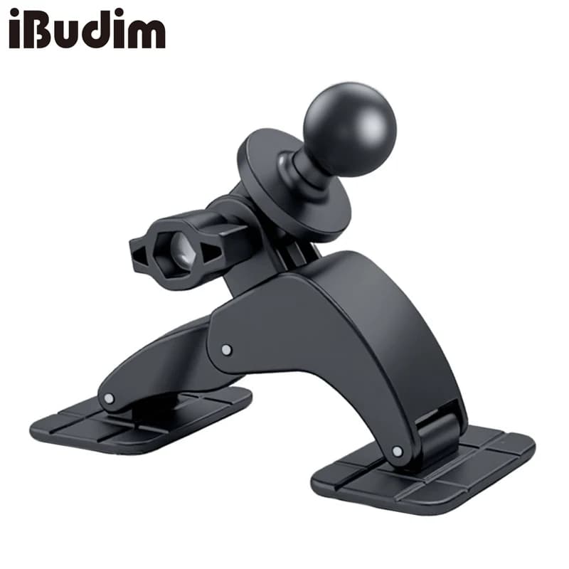 Universal 17mm Ball Head Base Car Dashboard Phone Stand GPS Holder Adhesive Sticker Base Replacement Car Phone Stand Accessories