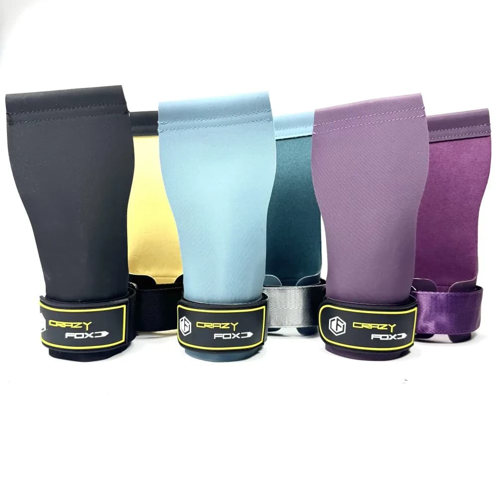 Hypalon Chalk Free Weight Lifting Grips Heavy Duty Straps Alternative Power Lifting Hooks for Deadlift Wrist Support Calleras