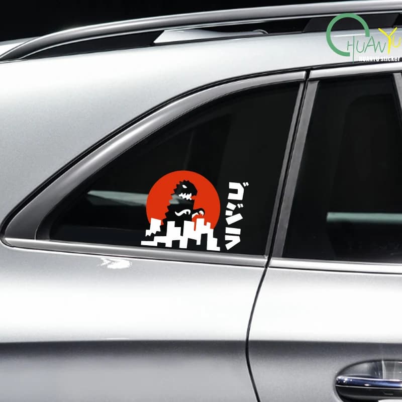 Adesivi per auto JDM giapponesi paraurti impermeabile corpo parabrezza decorazione della finestra accessori per veicoli Scratch Covering decalcomanie in vinile