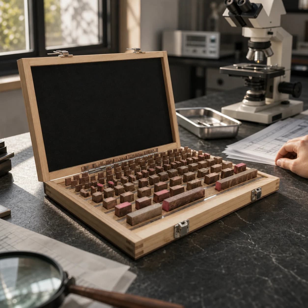 103 Pieces Precision Steel Gauge Block Set Accurate Gauge Block Set with Wooden Case Jo Blocks Machined Corrosion-Resistant