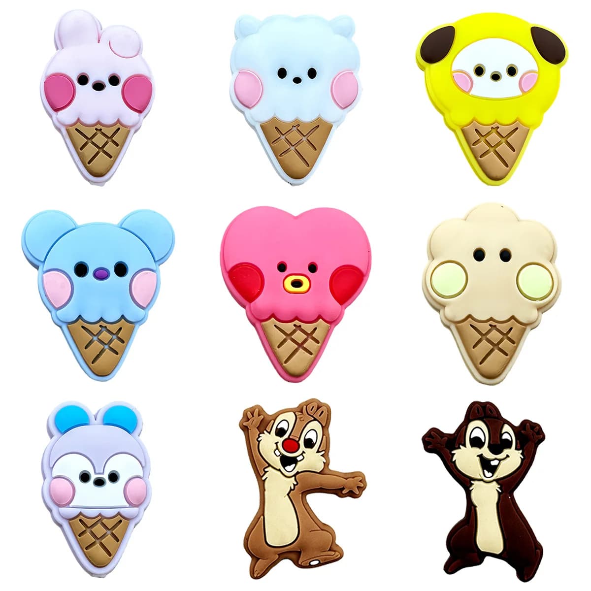 Silicone Beads 10pcs New Food-grade Focal Beads FOR Baby DIY String Pen Bead Nipple Chain Jewelry Pendant Accessories Gifts