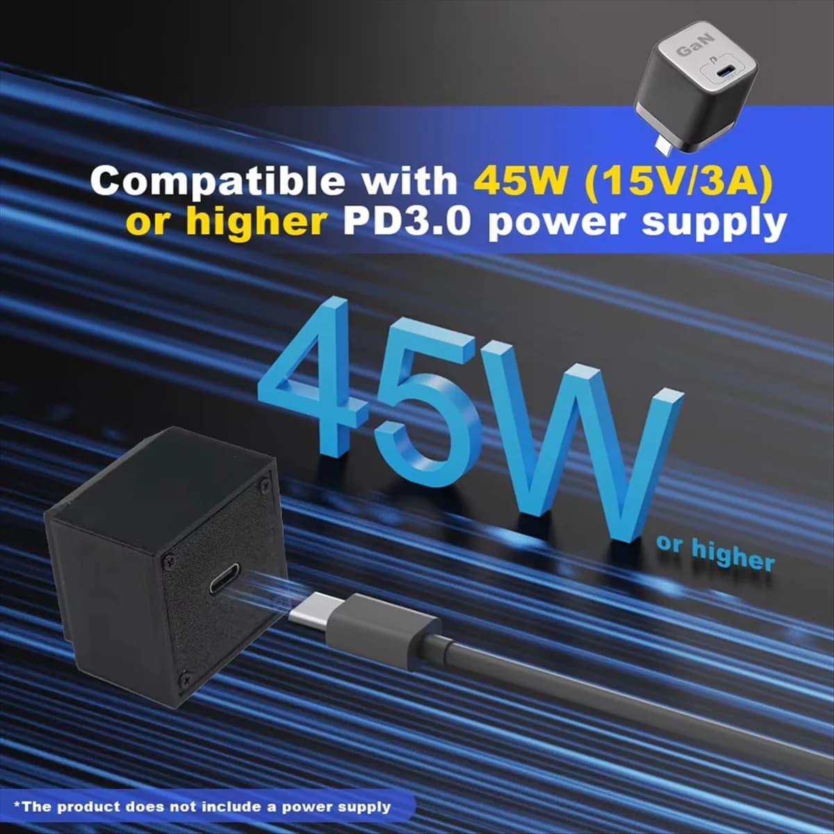 Scheda di alimentazione N64PSU di ricambio 2025+15V/3A tipo C PSU Mod 64 per console di gioco N64