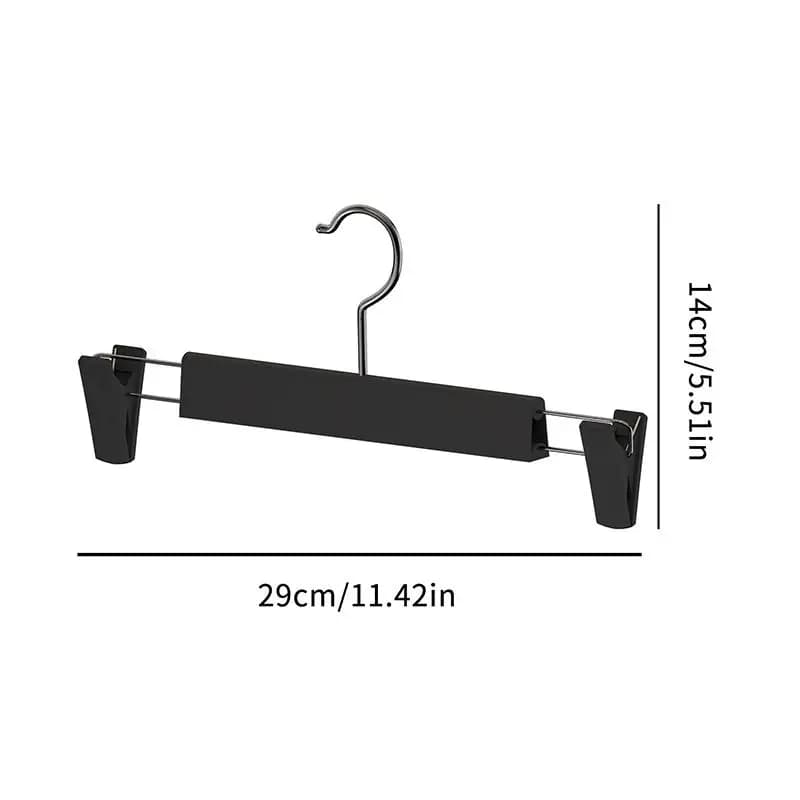 5/10Pcs Adjustable Clips, Trouser Hangers, Clothes Coat Garment Jeans HangersClothes Pants Hangers, Space-Saving Skirt Holders,