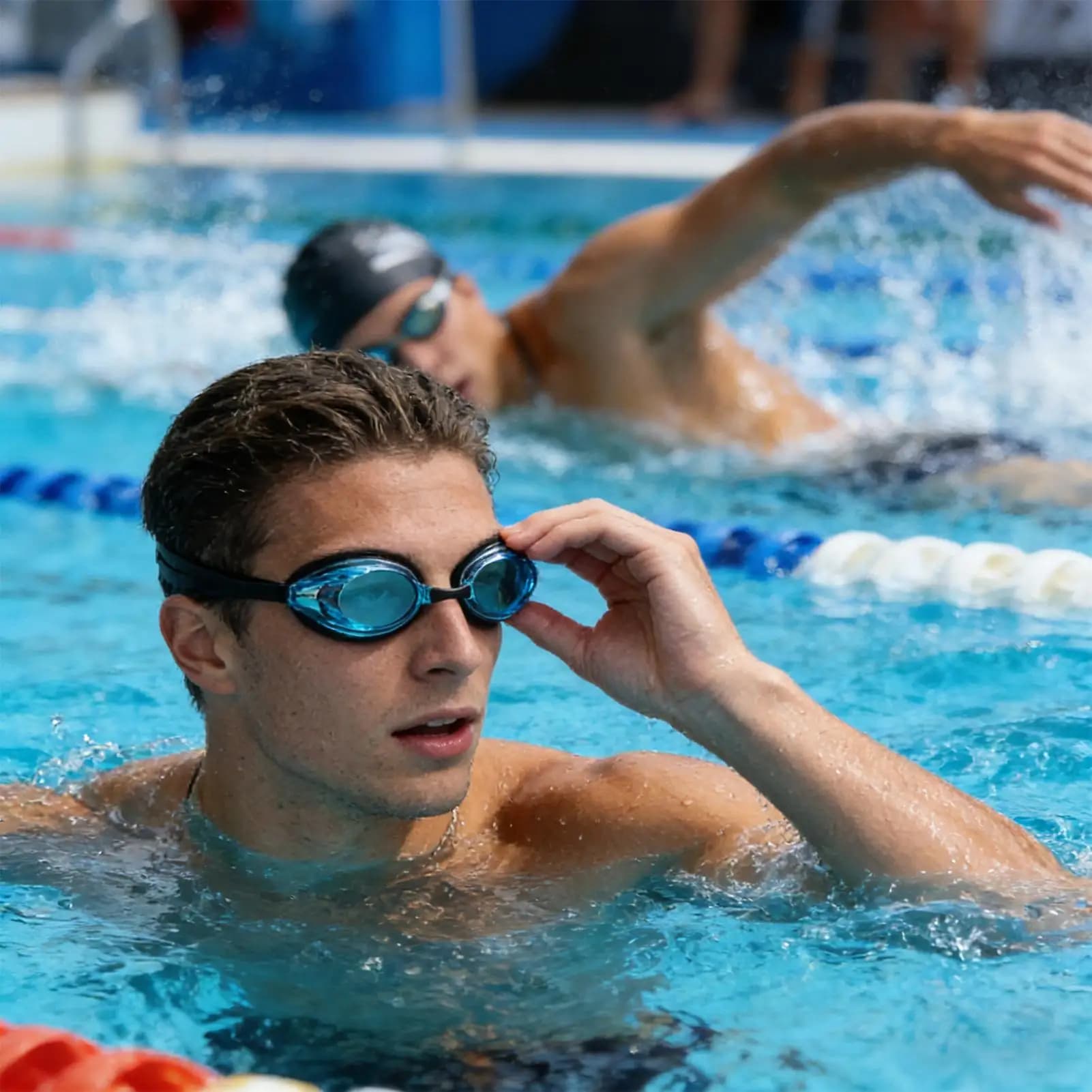Men's pool hoops, anti-fog, UV protection, unisex swimming goggles for adults, for surfing, sports, beach, training, river, holidays