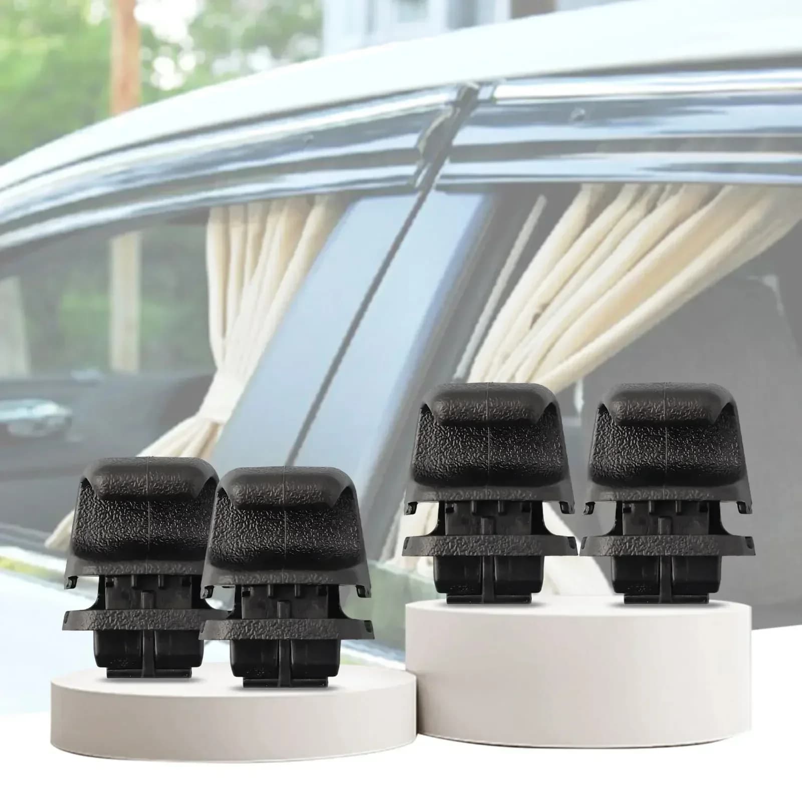 4PCS/set INTERIOR REAR DOOR CURTAIN HOOK For Hyundai For Palisade 2022 83917S8000CA 83917S8000 Door Window Blind Clips Hook Set