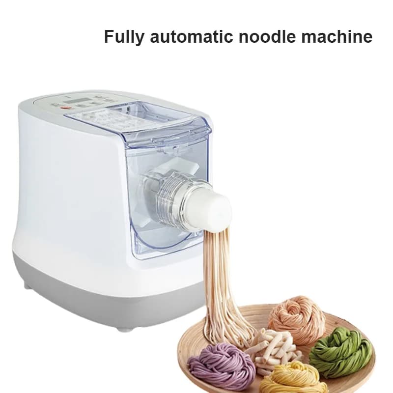 Macchina elettrica automatica per pressa per noodle con 13 stampi per cereali vegetali, spaghetti, pasta, pasta, spaghetti, frullatore per pasta
