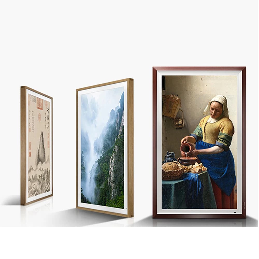 Foto e video con cornice digitale in legno multi-dimensione, musica e calendario, cornice LCD, display pubblicitario, macchina Digitale Fotolijst