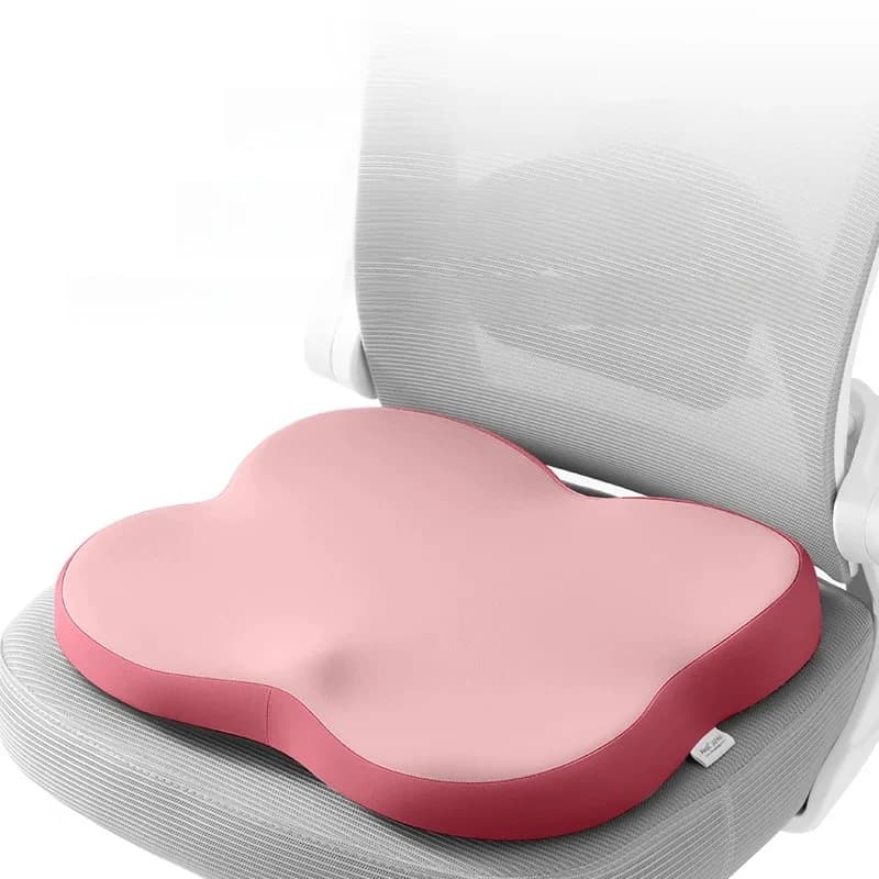 ‌ Cuscino del sedile ergonomico in memory foam - Cuscino antidolorifico Coccyx per sedia da scrivania antiscivolo Comfort per studenti per sedute estese ‌