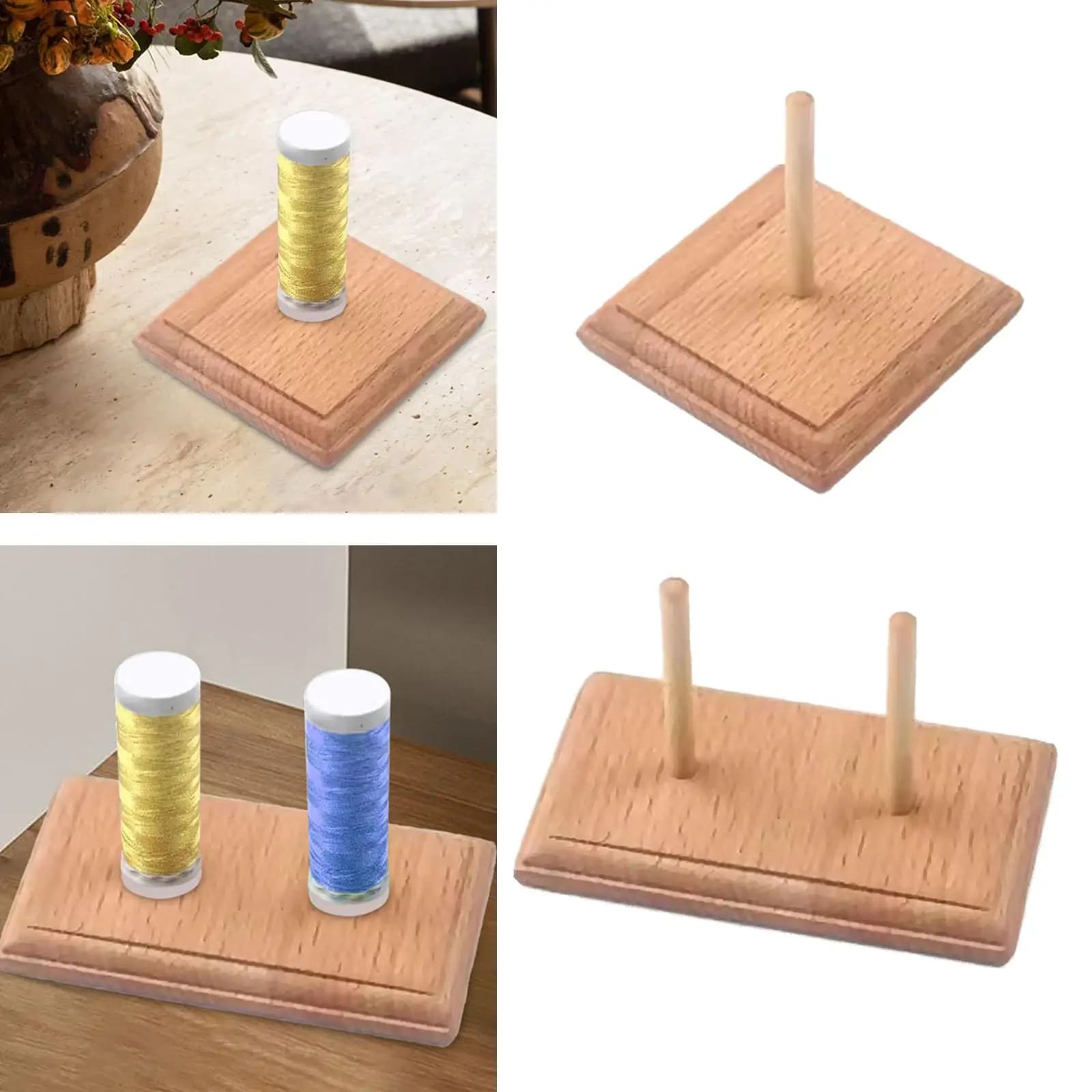 Porta Gomitoli di Filato, Supporto per Avvolgimento e Conservazione, Regalo per Amanti dell'Artigianato, Porta Filato per Forniture Artigianali, Cucito e Lavorazione a Maglia