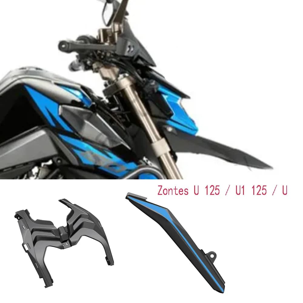 Nuova moto originale gonna di coda assemblaggio cuscino del sedile accessori Shell per Zontes U 125 / U1 125 / U 155 / U1 155 / U / U1