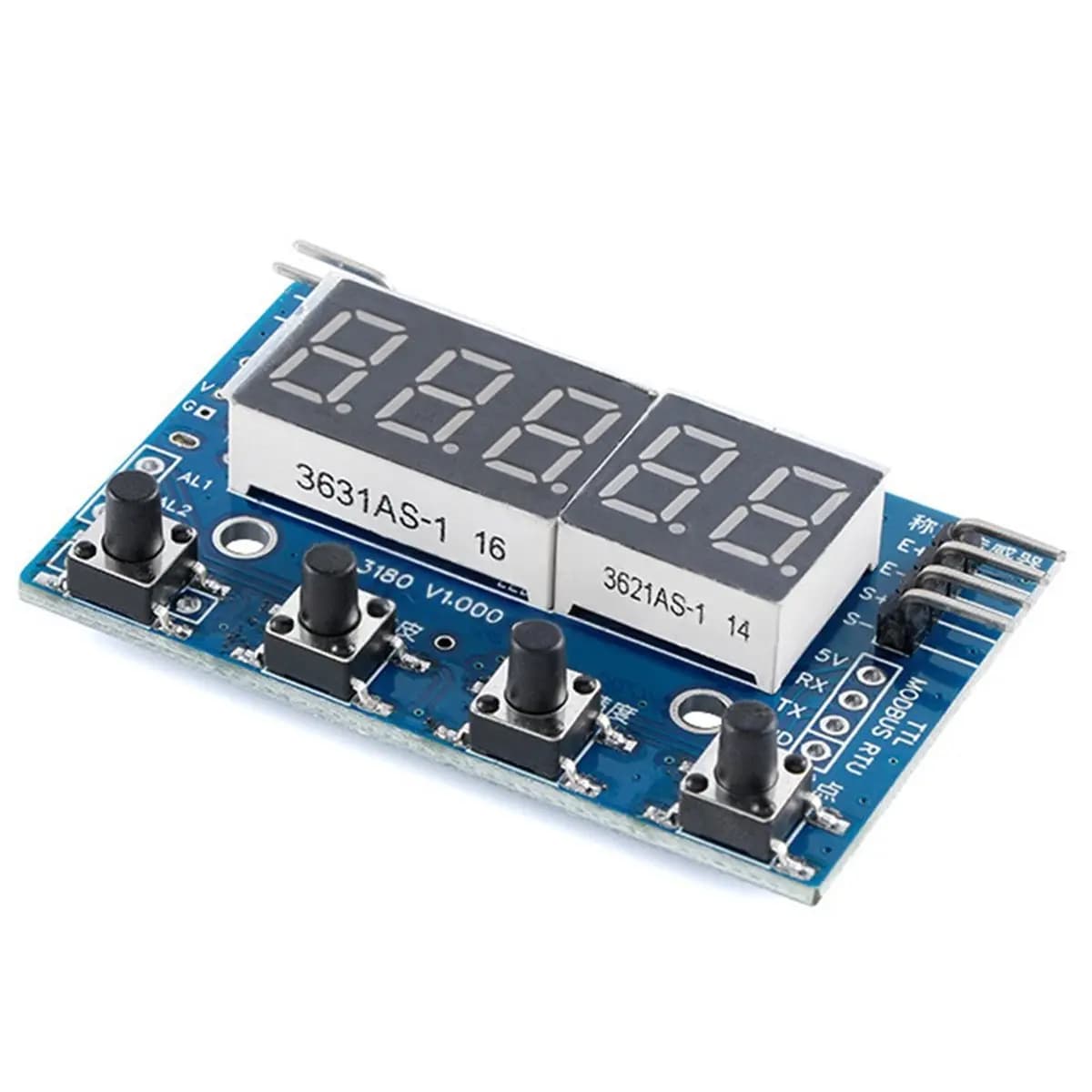 A49T HX711 Load Cell AD Weight Pressure Sensor Module 24-Bit Weighing Instrument Electronic Scale Type-C TTL Modbus RTU