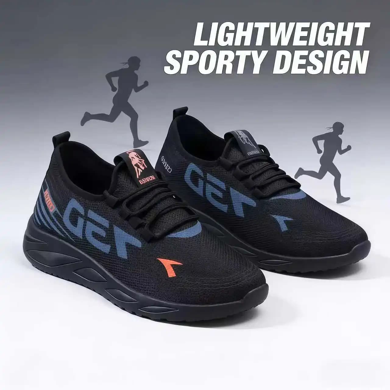 Sneakers All Season Men Daily Running Mesh Breathable Lightweight Outdoor Sports