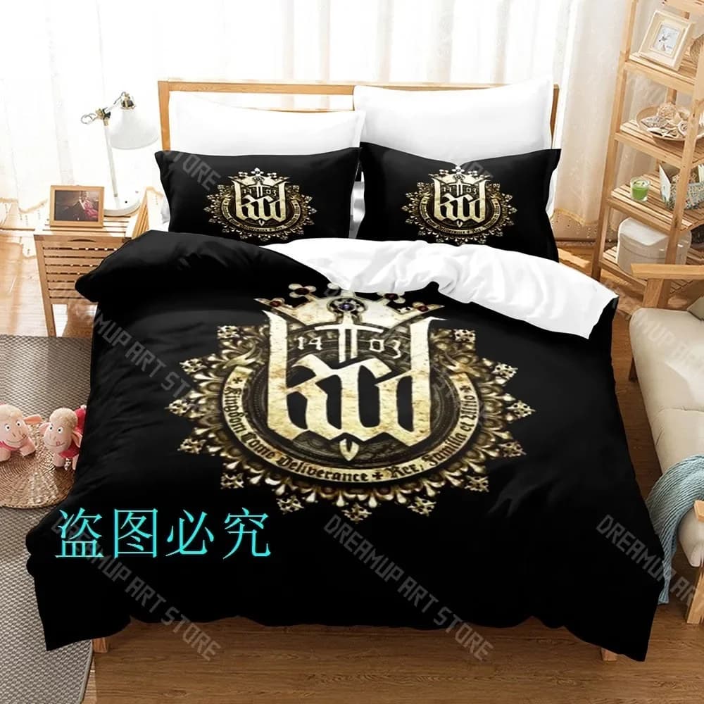 Set di biancheria da letto Kingdom Come Deliverance II con stampa 3D Set di biancheria da letto singolo doppio completo Queen King Size Set copripiumino per camera da letto per bambini adulti