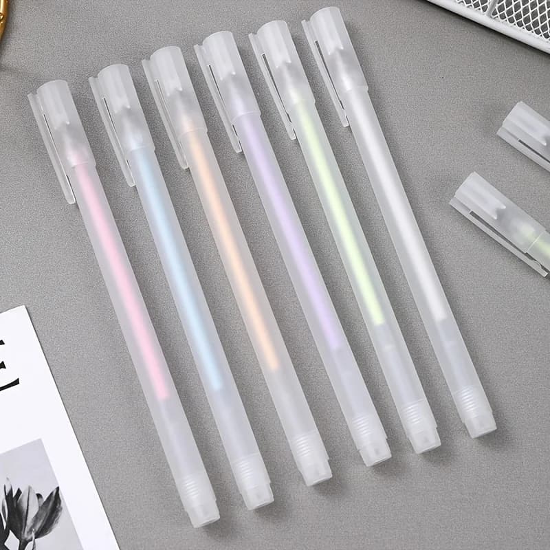 6 pezzi di penne per colla ad asciugatura rapida per album di ritagli, set di penne per colla liquida rapida per scrapbooking