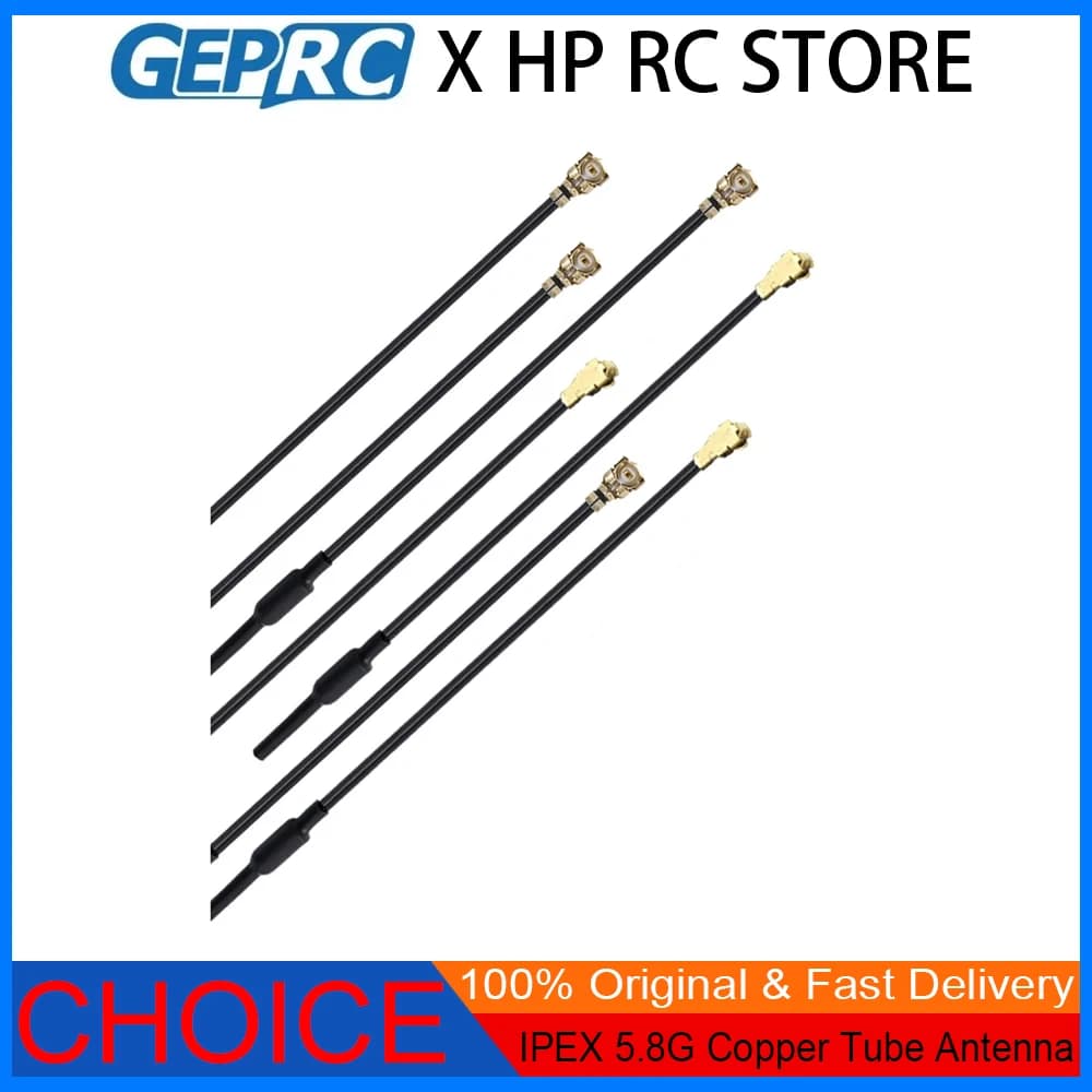 5PCS GEPRC IPEX 5.8G Copper Pipe IPEX 2.4G Connector 5.8GHz FAI FROM TE RC Lower Impedance FPV Quadcopter Drone Freestyle Parts