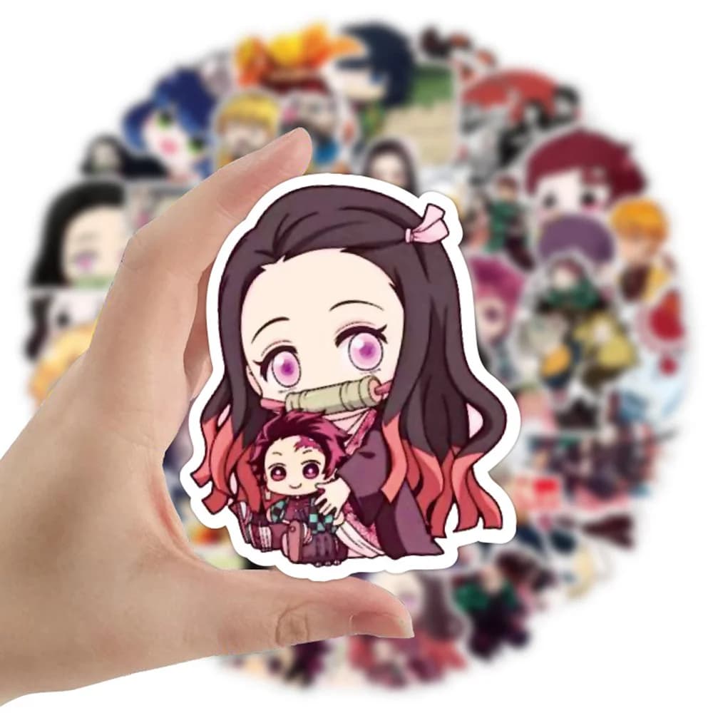 10/30/50PCS Demone Slayer Anime Kamado Nezuko Adesivi FAI DA TE Del Telefono Del Computer Portatile Bagagli di Skateboard Graffiti Decalcomanie Divertimento per Il Capretto giocattoli regalo