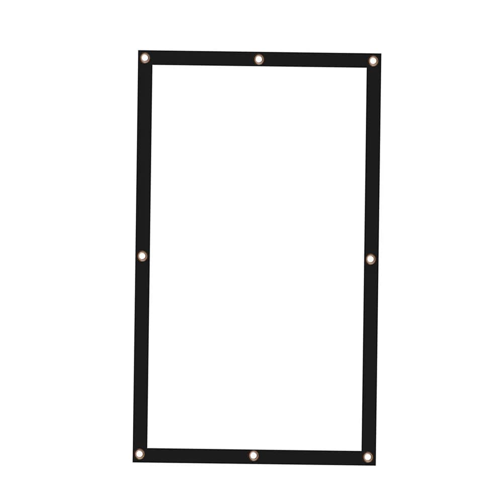 Portable Projector Screen 100 Inch 16 by 9 High Gain Matte White Fabric for Home Office Business Meetings