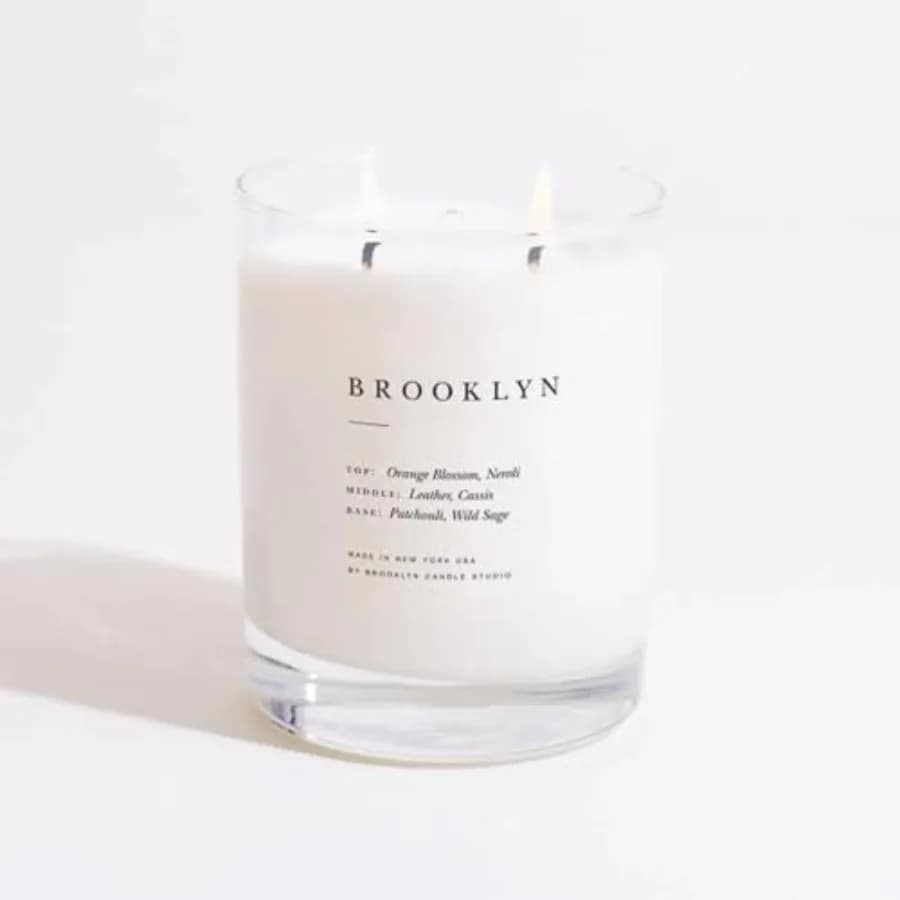 Candela classica a 2 stoppini - Candela profumata di lusso in cera di soia vegana, fatta a mano negli Stati Uniti, durata di combustione lenta di 70 ore - 13oz