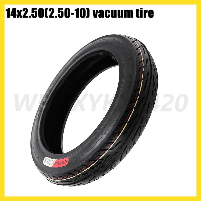 14*2.50(2.50-10) pneumatico a vuoto 14 x2.50 pneumatico Tubeless 2.50/90-10 pneumatico per motociclette elettriche per veicoli elettrici